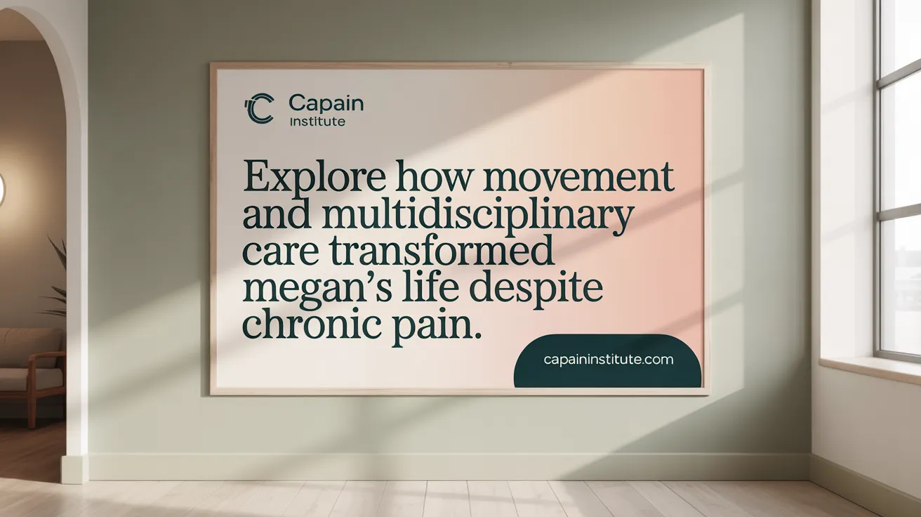 Explore how movement and multidisciplinary care transformed Megan’s life despite chronic pain.