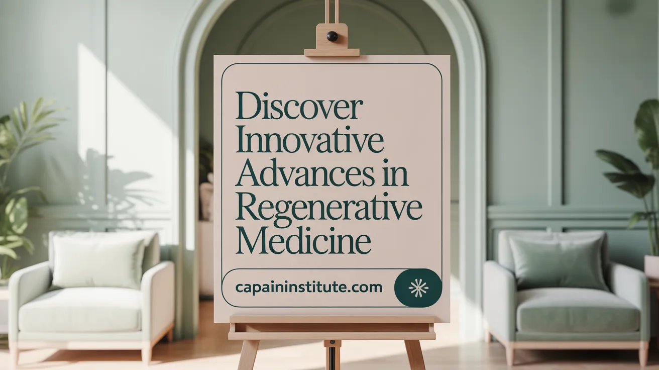 Discover Cutting-Edge Treatments in Regenerative Medicine