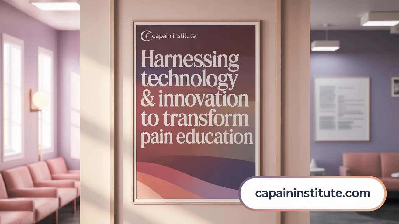 Harnessing Technology & Innovation to Transform Pain Education