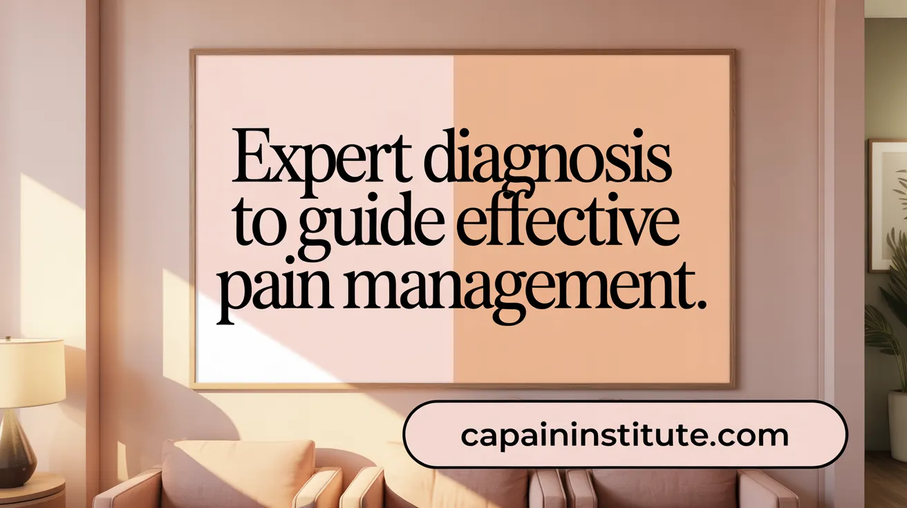 Expert Diagnosis to Guide Effective Pain Management