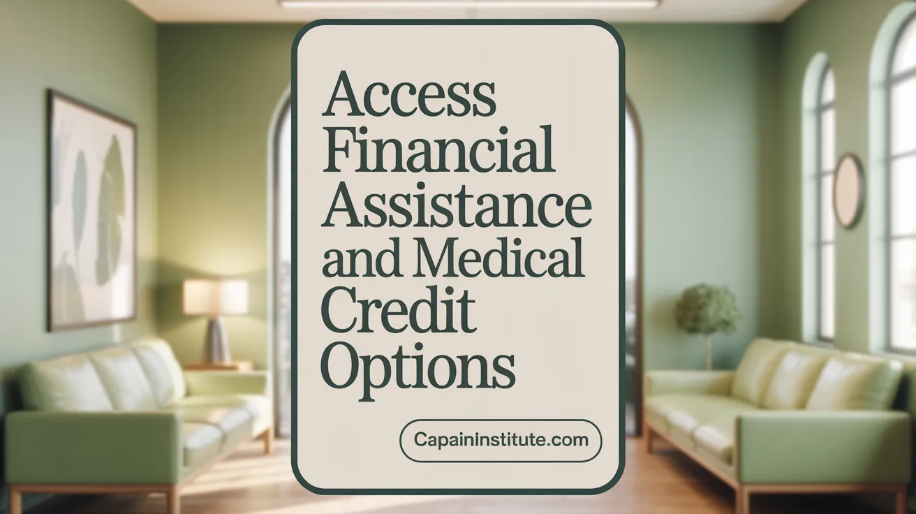 Access Financial Assistance and Medical Credit Options