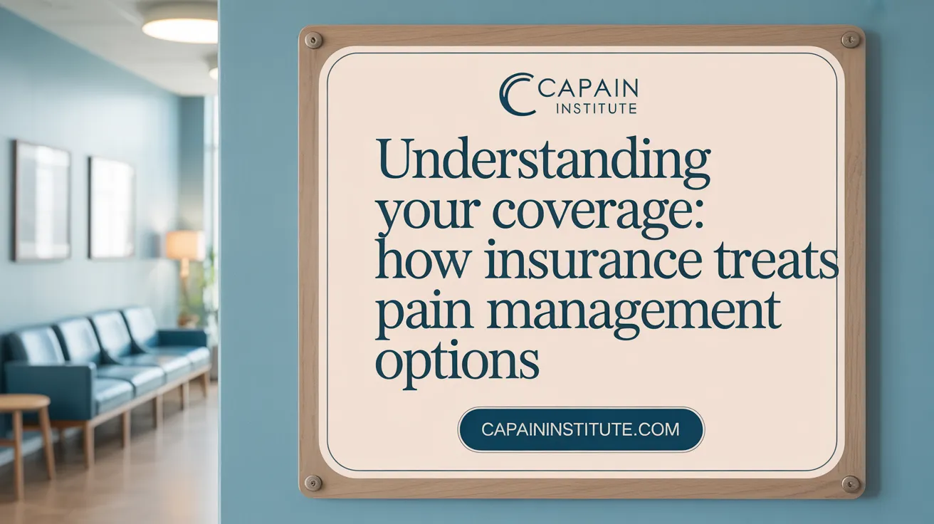 Understanding Your Coverage: How Insurance Treats Pain Management Options