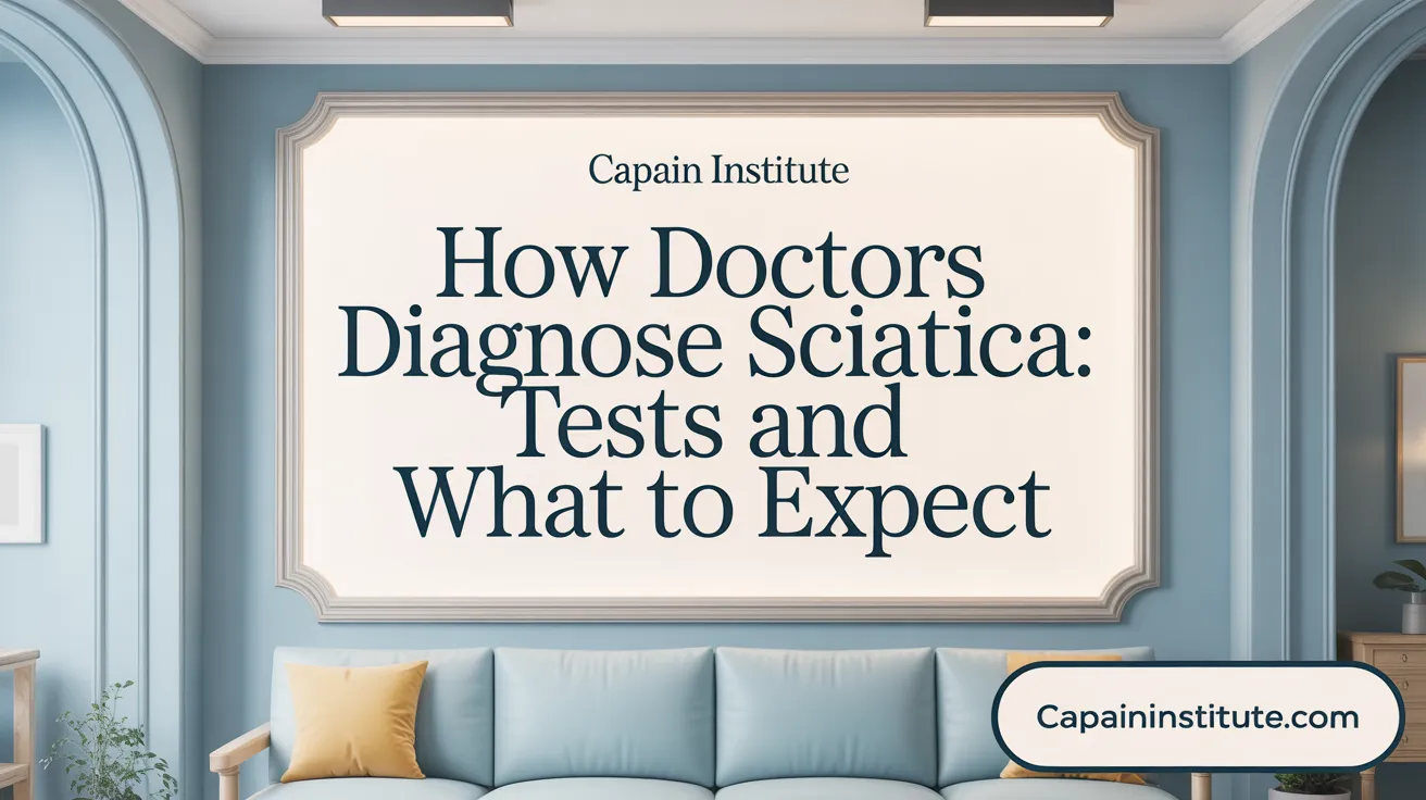 How Doctors Diagnose Sciatica: Tests and What to Expect