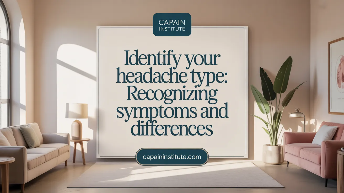 Identify your headache type: Recognizing symptoms and differences