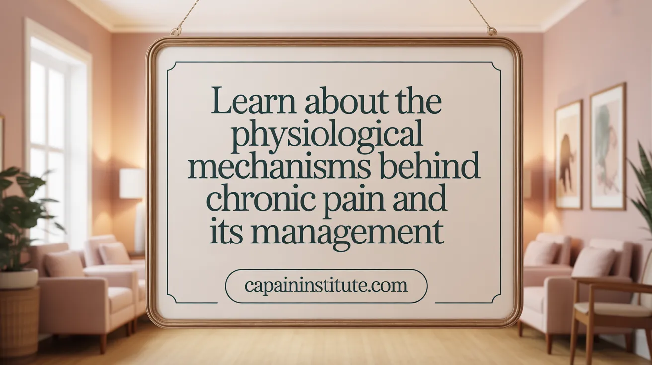 Learn About the Physiological Mechanisms Behind Chronic Pain