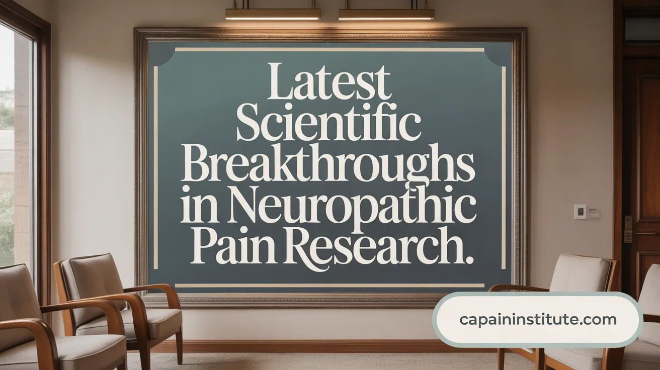 Latest Scientific Breakthroughs in Neuropathic Pain Research