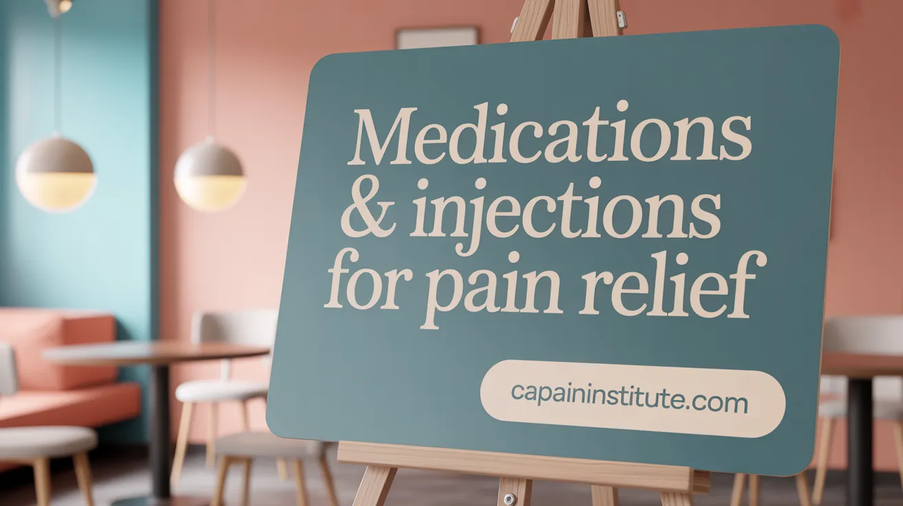 Medications & Injections for Pain Relief