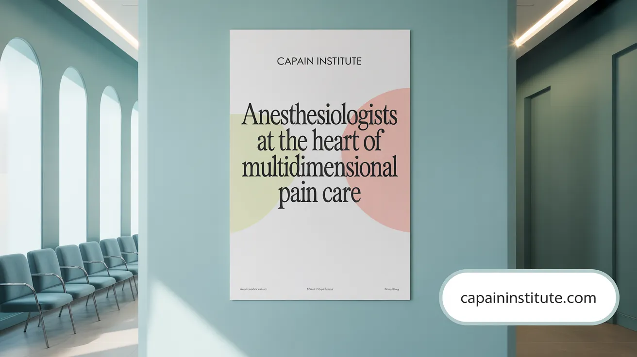 Anesthesiologists at the Heart of Multidimensional Pain Care