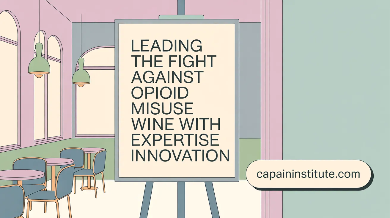 Leading the Fight Against Opioid Misuse with Expertise and Innovation