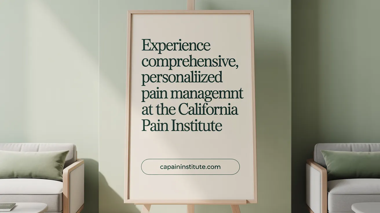 Experience Comprehensive, Personalized Pain Management at the California Pain Institute