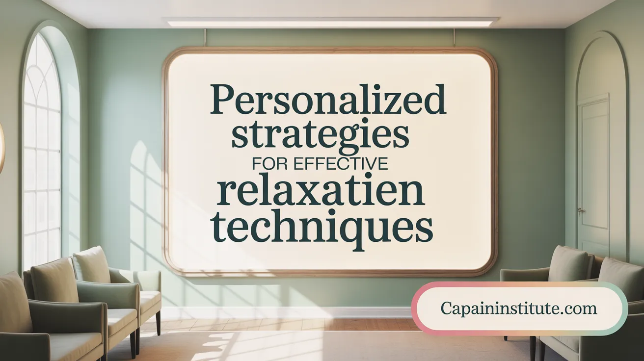 Personalized Strategies for Effective Pain Relief