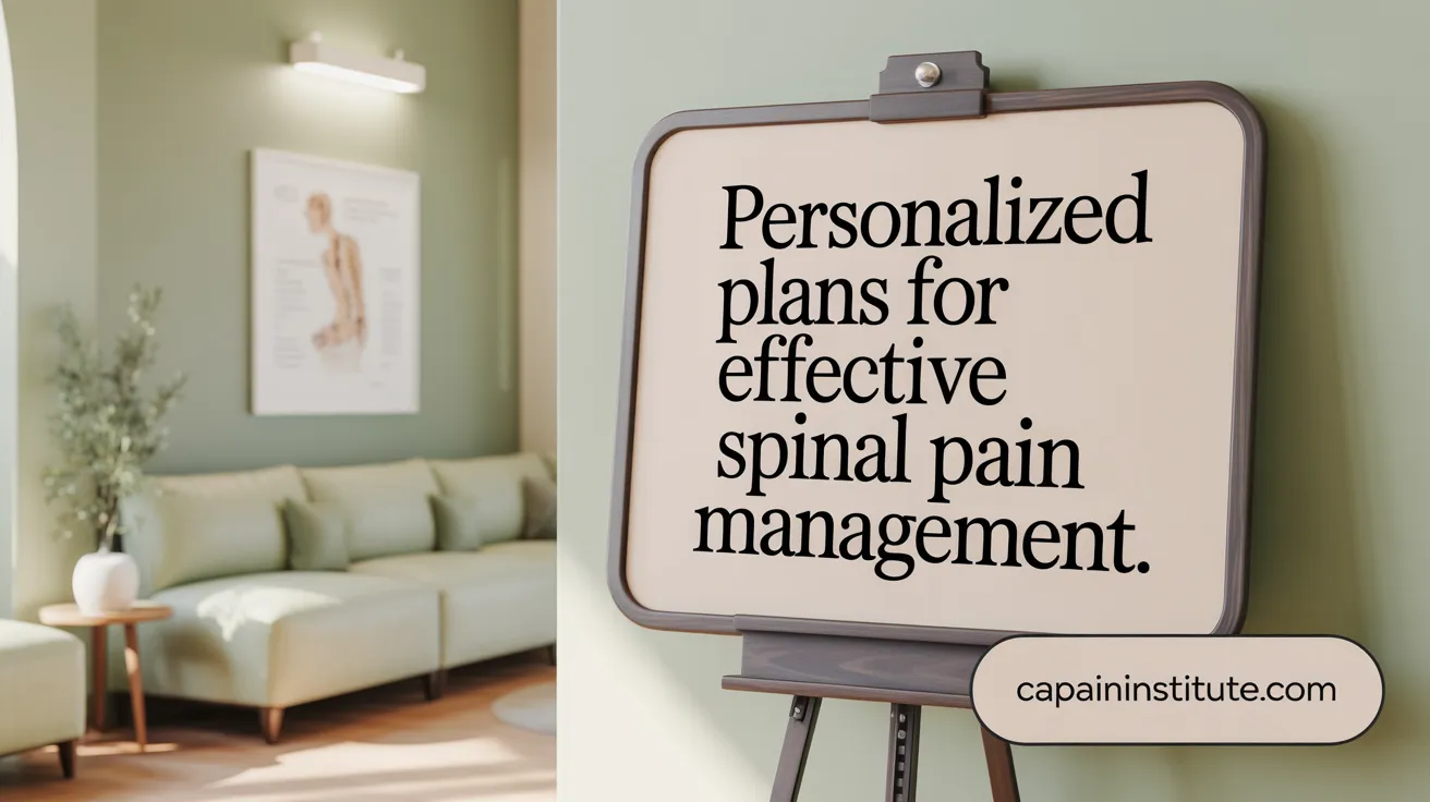 Personalized Plans for Effective Spinal Pain Management