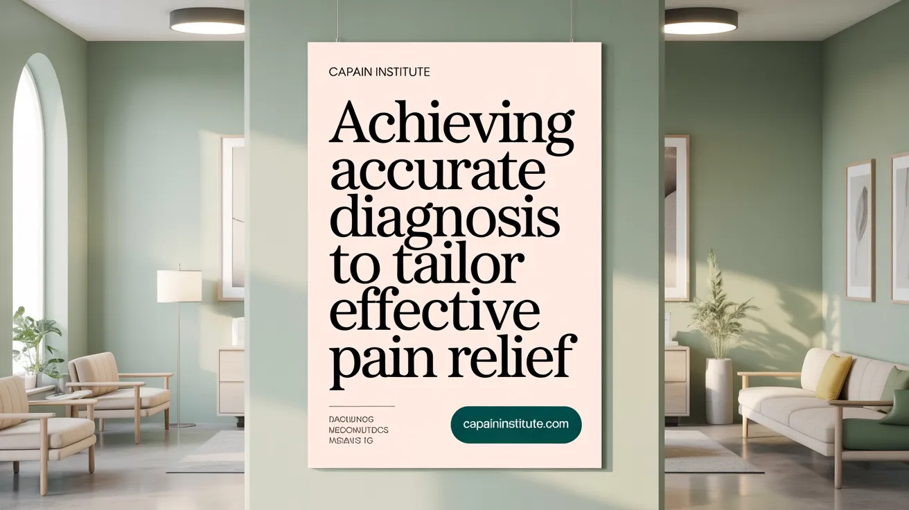 Achieving Accurate Diagnosis to Tailor Effective Pain Relief