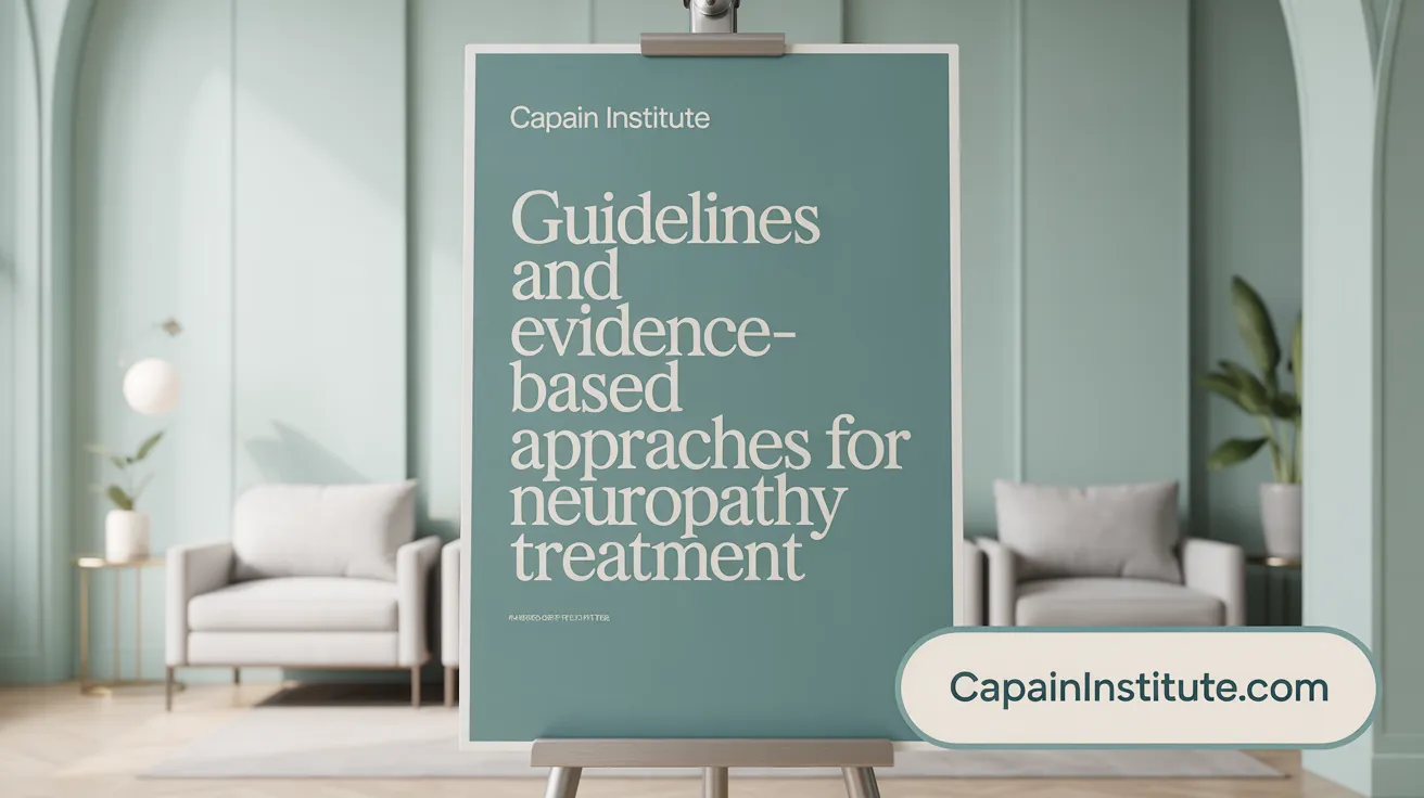 Guidelines and Evidence-Based Approaches for Neuropathy Treatment