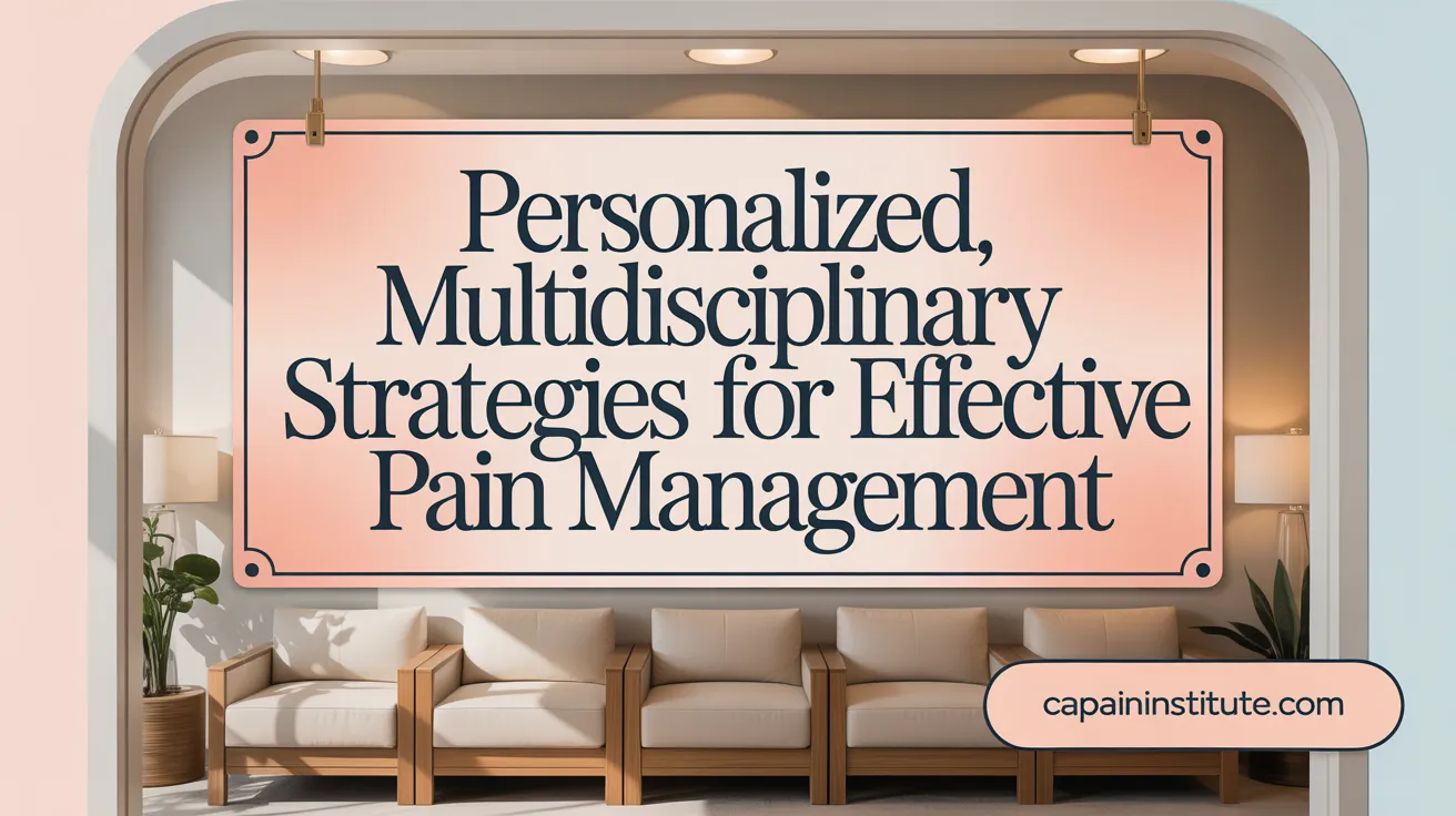 Personalized, Multidisciplinary Strategies for Effective Pain Management