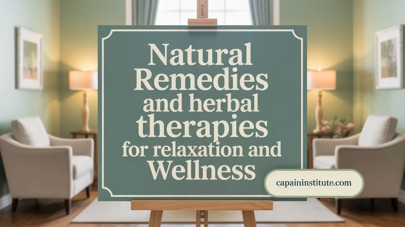 Natural Remedies and Herbal Therapies for Chronic Pain Relief
