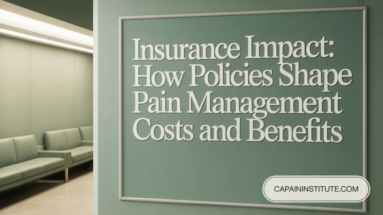 Insurance Impact: How Policies Shape Pain Management Costs and Benefits