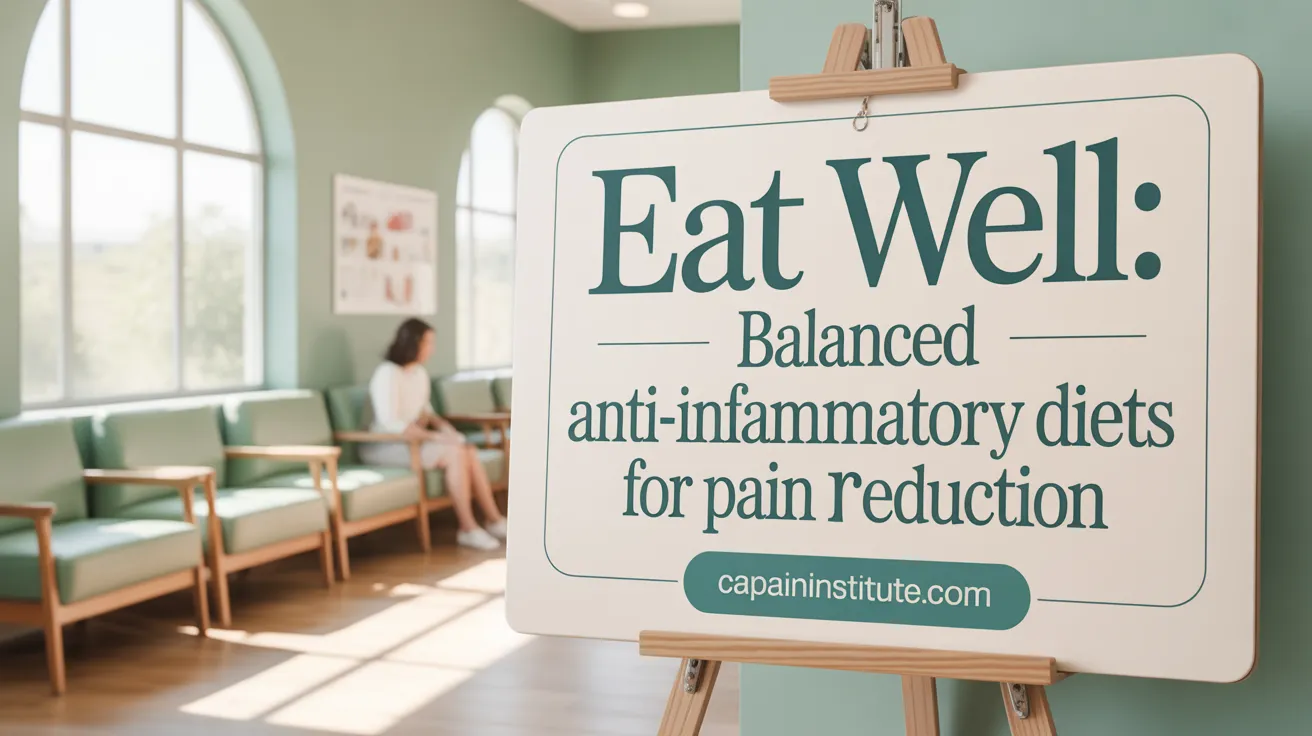 Eat Well: Anti-Inflammatory Diets for Pain Reduction