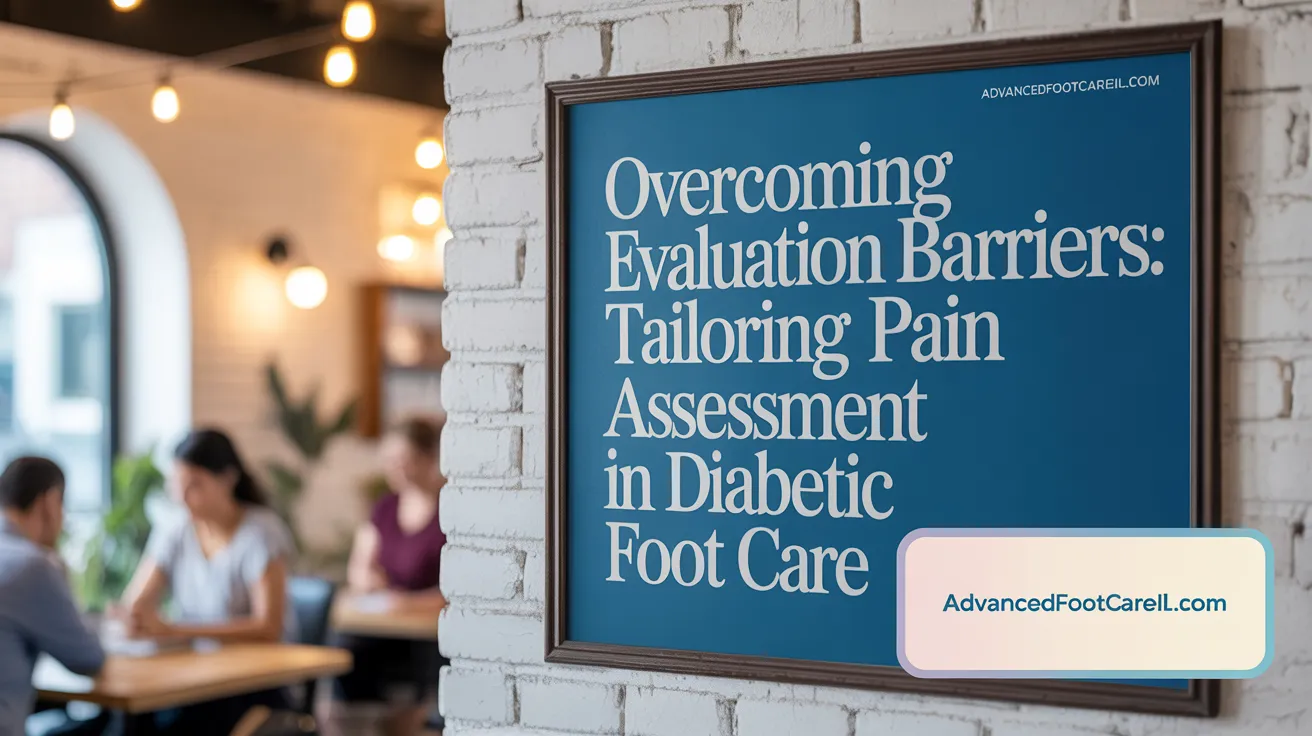 Overcoming Evaluation Barriers: Tailoring Pain Assessment in Diabetic Foot Care