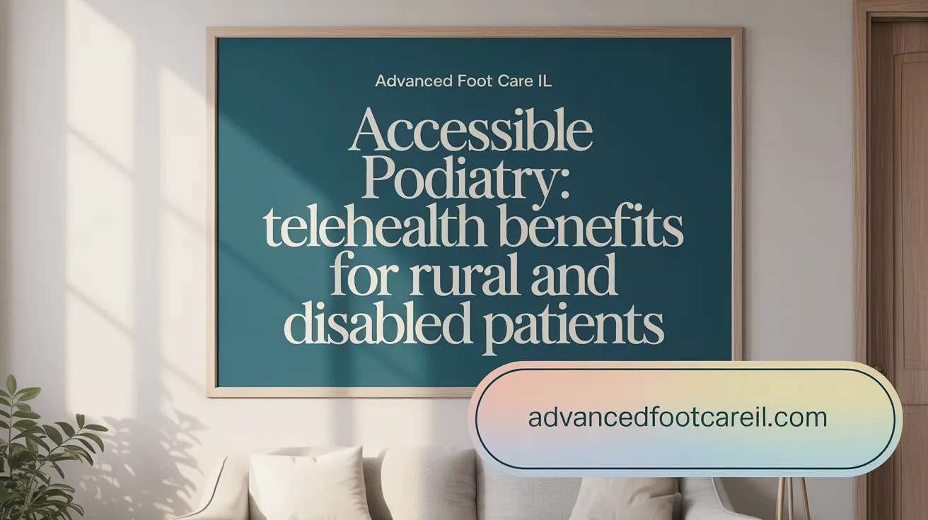 Accessible Podiatry: Telehealth Benefits for Rural and Disabled Patients