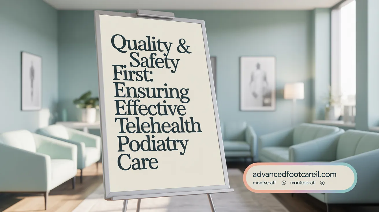 Quality & Safety First: Ensuring Effective Telehealth Podiatry Care