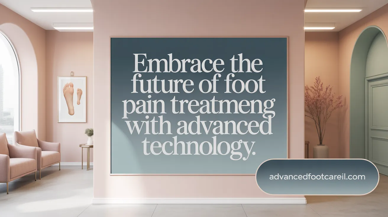 Embrace the Future of Foot Pain Treatment with Advanced Technology