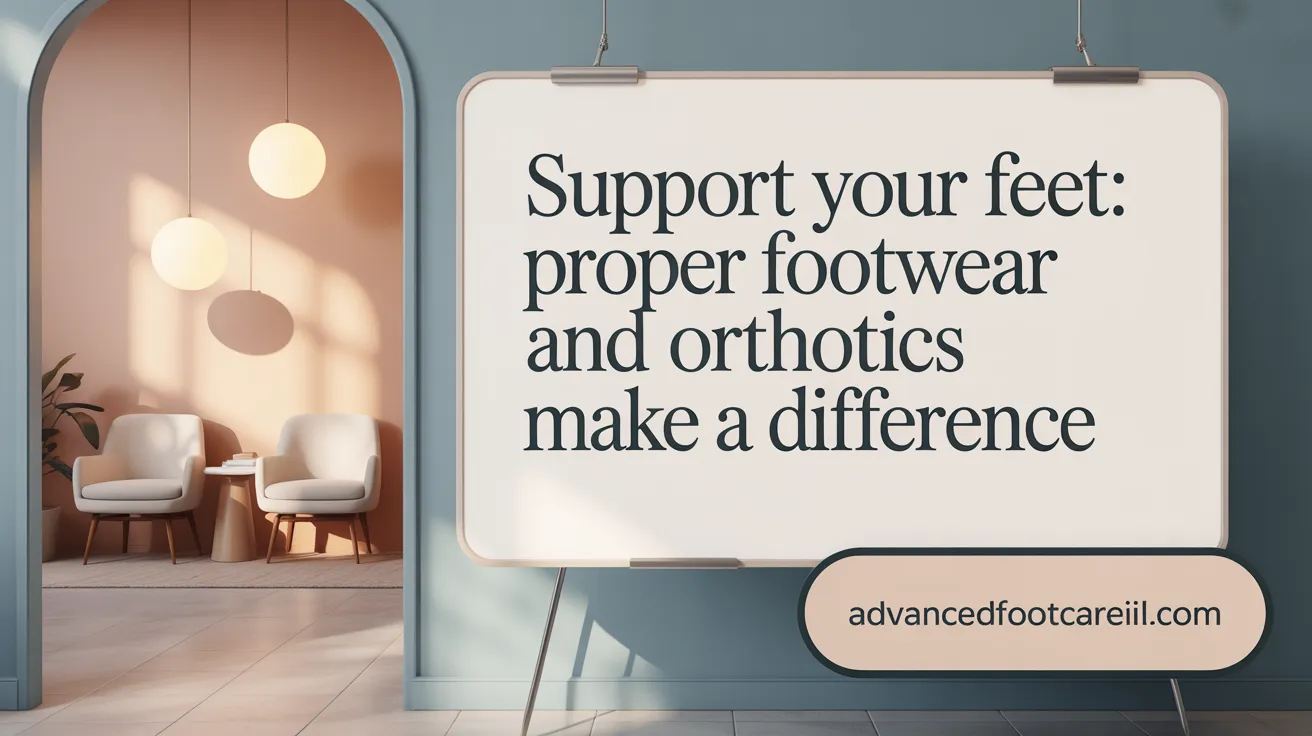 Support Your Feet: Proper Footwear and Orthotics Make a Difference