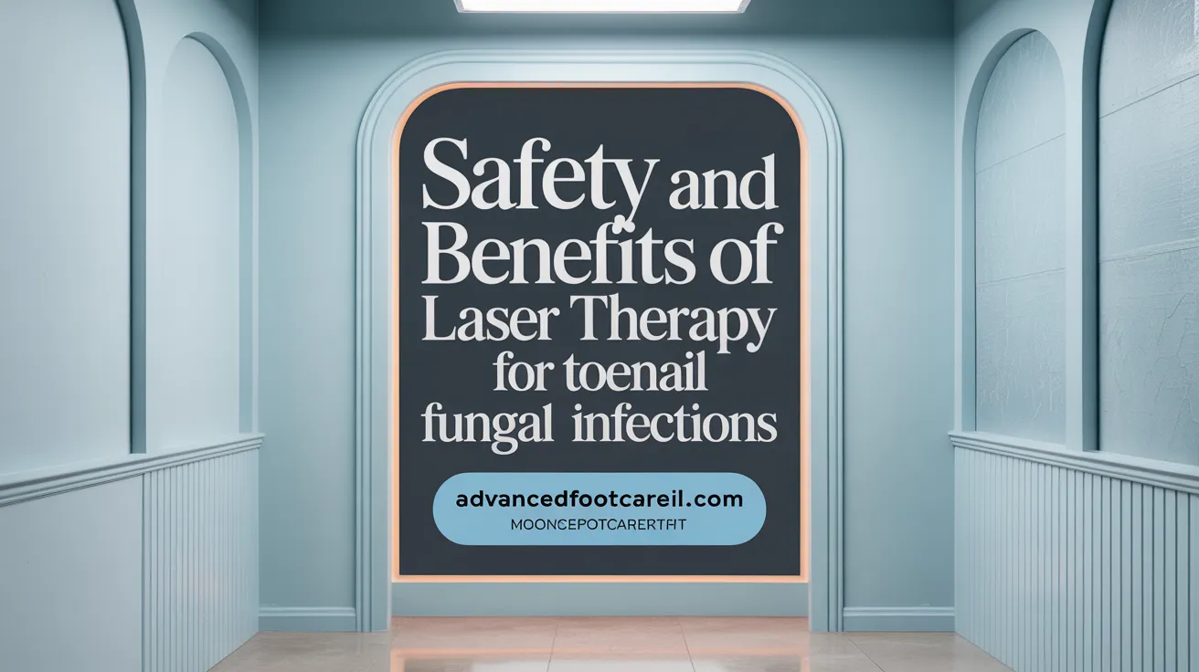 Safety and Benefits of Laser Therapy for Toenail Fungal Infections
