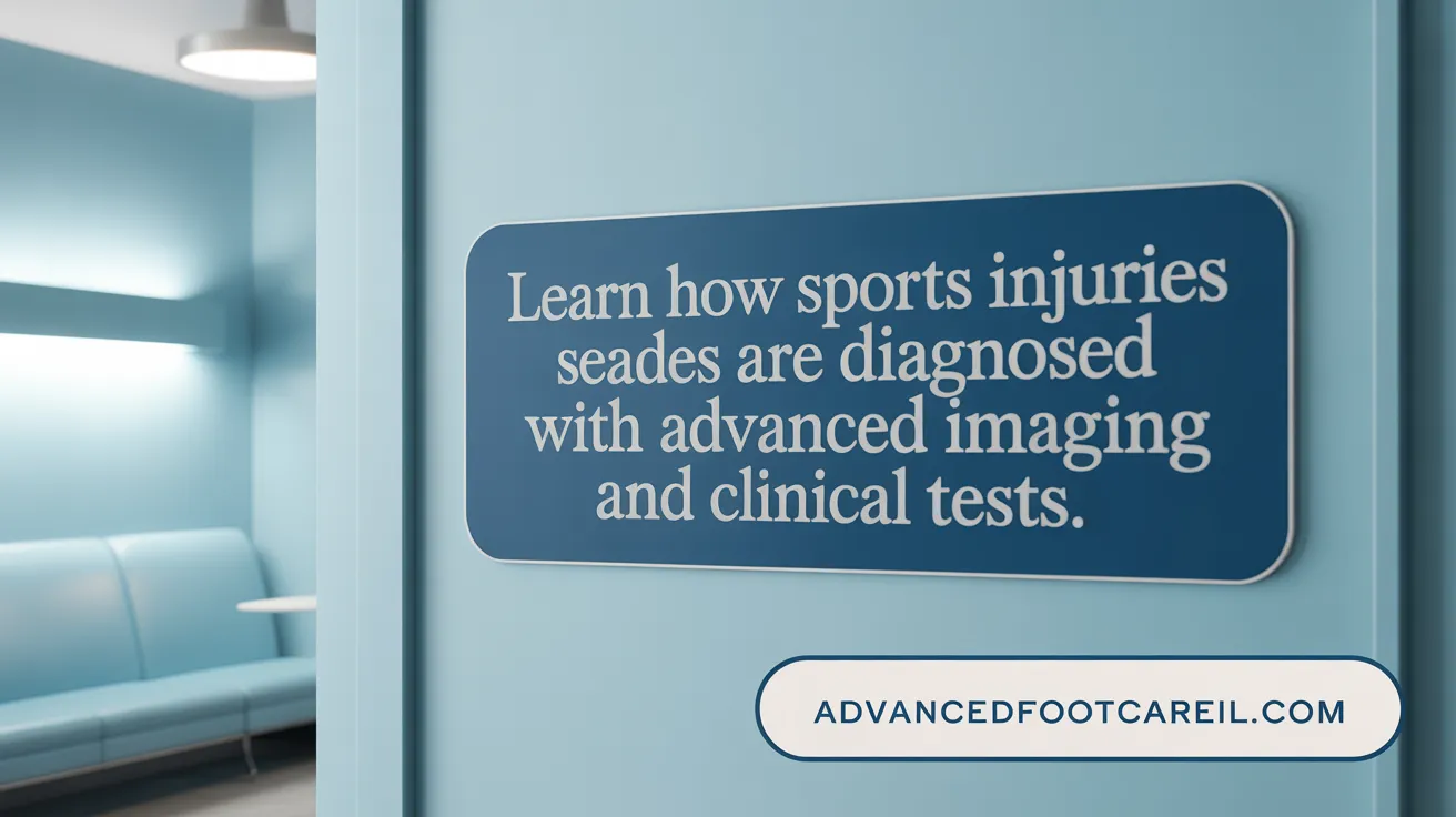 Learn how sports injuries are diagnosed with advanced imaging and clinical tests.