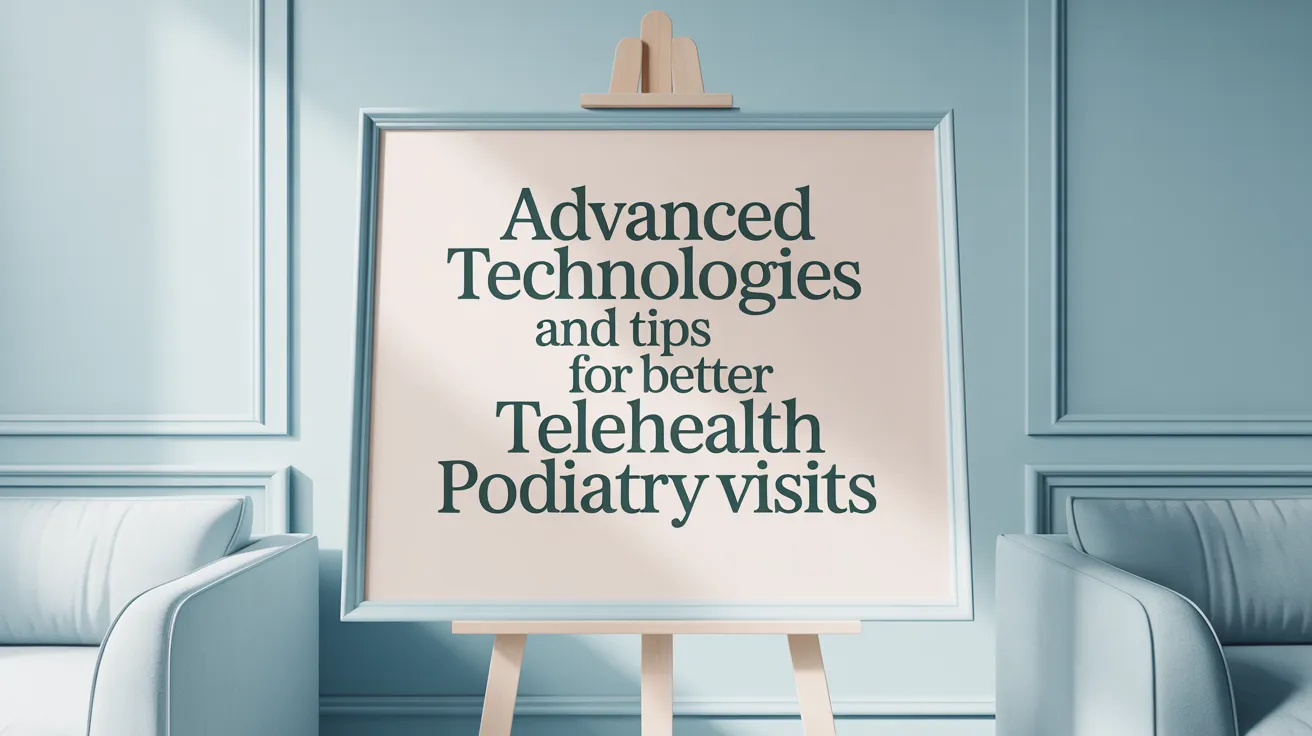 Advanced Technologies and Tips for Better Telehealth Podiatry Visits