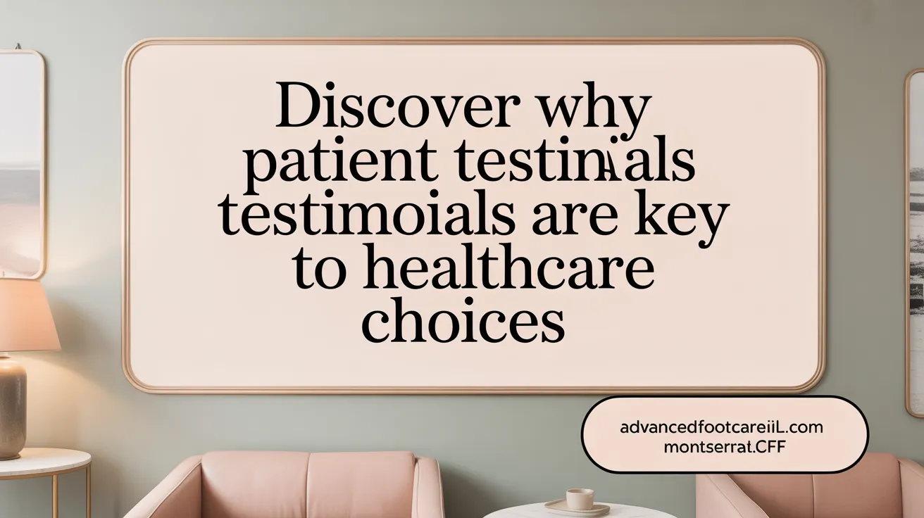 Discover Why Patient Testimonials Are Key to Healthcare Choices