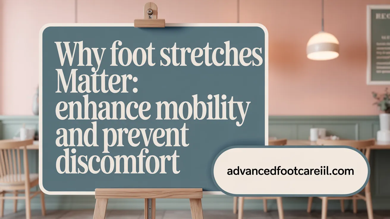 Why Foot Stretches Matter: Enhance Mobility and Prevent Discomfort