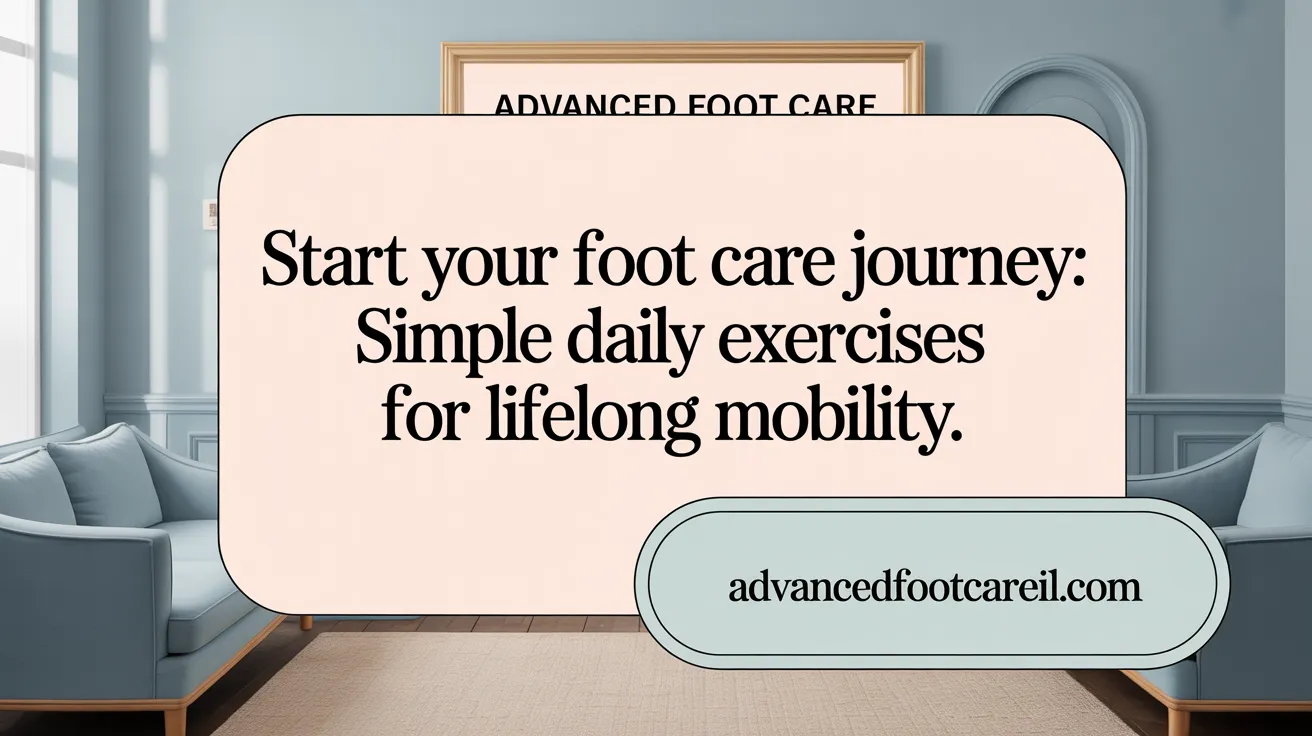 Start Your Foot Care Journey: Simple Daily Exercises for Lifelong Mobility