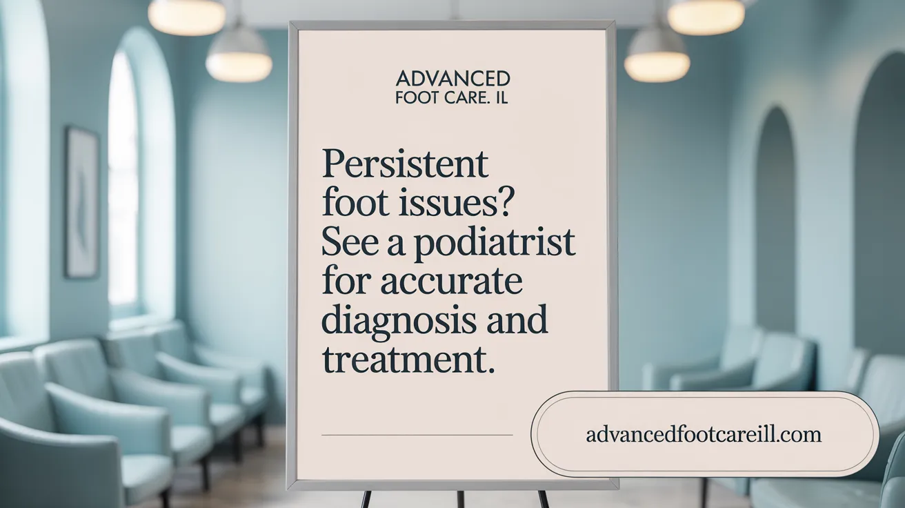 Persistent Foot Issues? See a Podiatrist for Accurate Diagnosis and Treatment