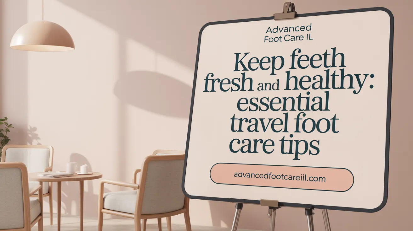 Keep Feet Fresh and Healthy: Essential Travel Foot Care Tips