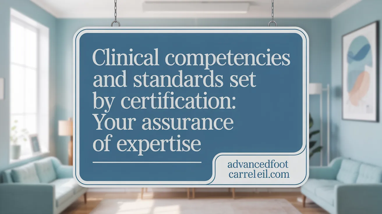Clinical Competencies and Standards Set by Certification: Your Assurance of Expertise