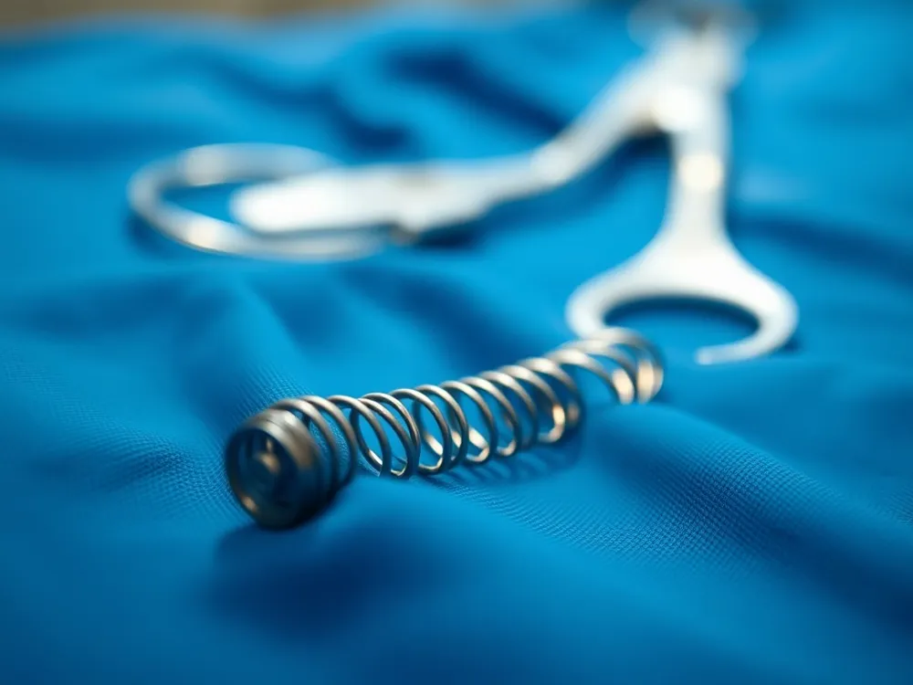 A small titanium stent placed in the sinus tarsi corrects flatfoot through a 20-minute minimally invasive procedure with no bone cutting.