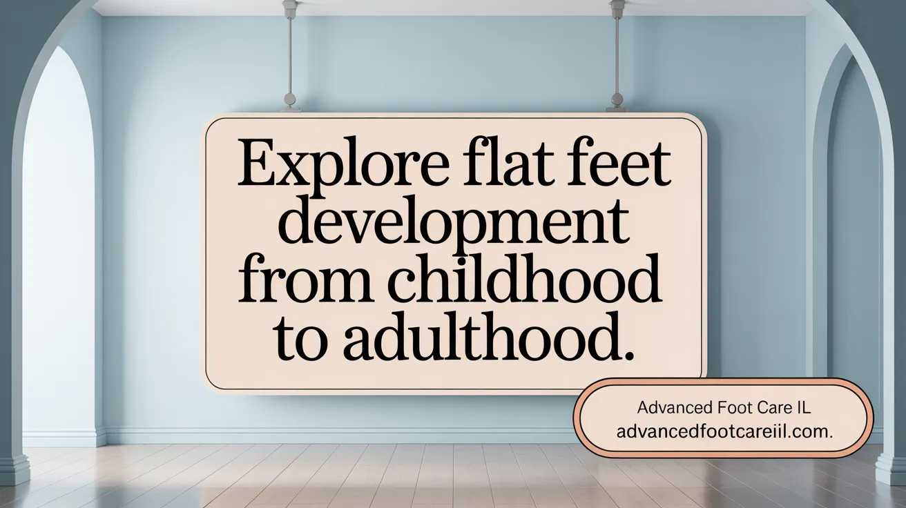 Explore Flat Feet Development from Childhood to Adulthood