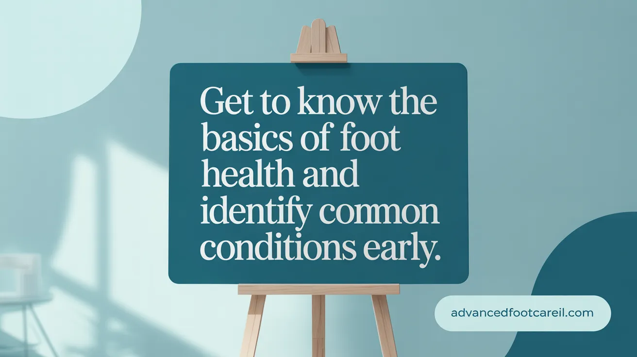 Get to know the basics of foot health and identify common conditions early.