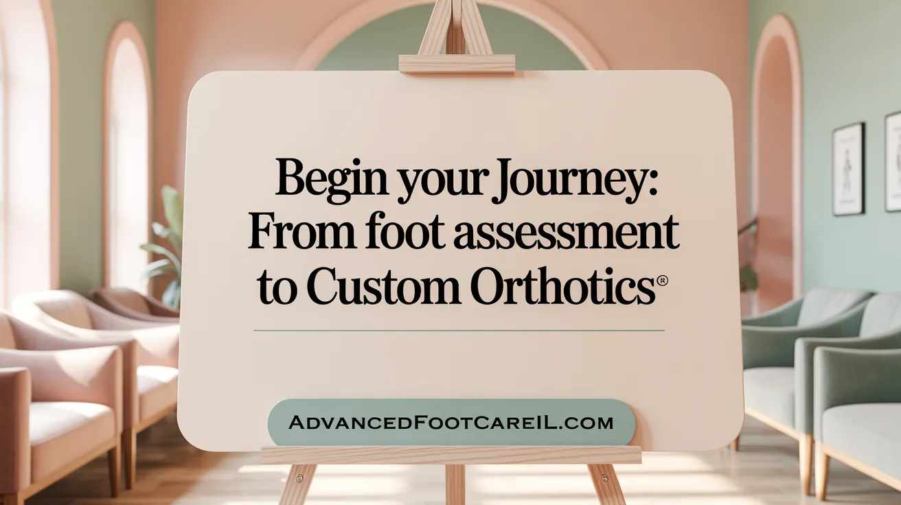 Begin Your Journey: From Foot Assessment to Custom Orthotics