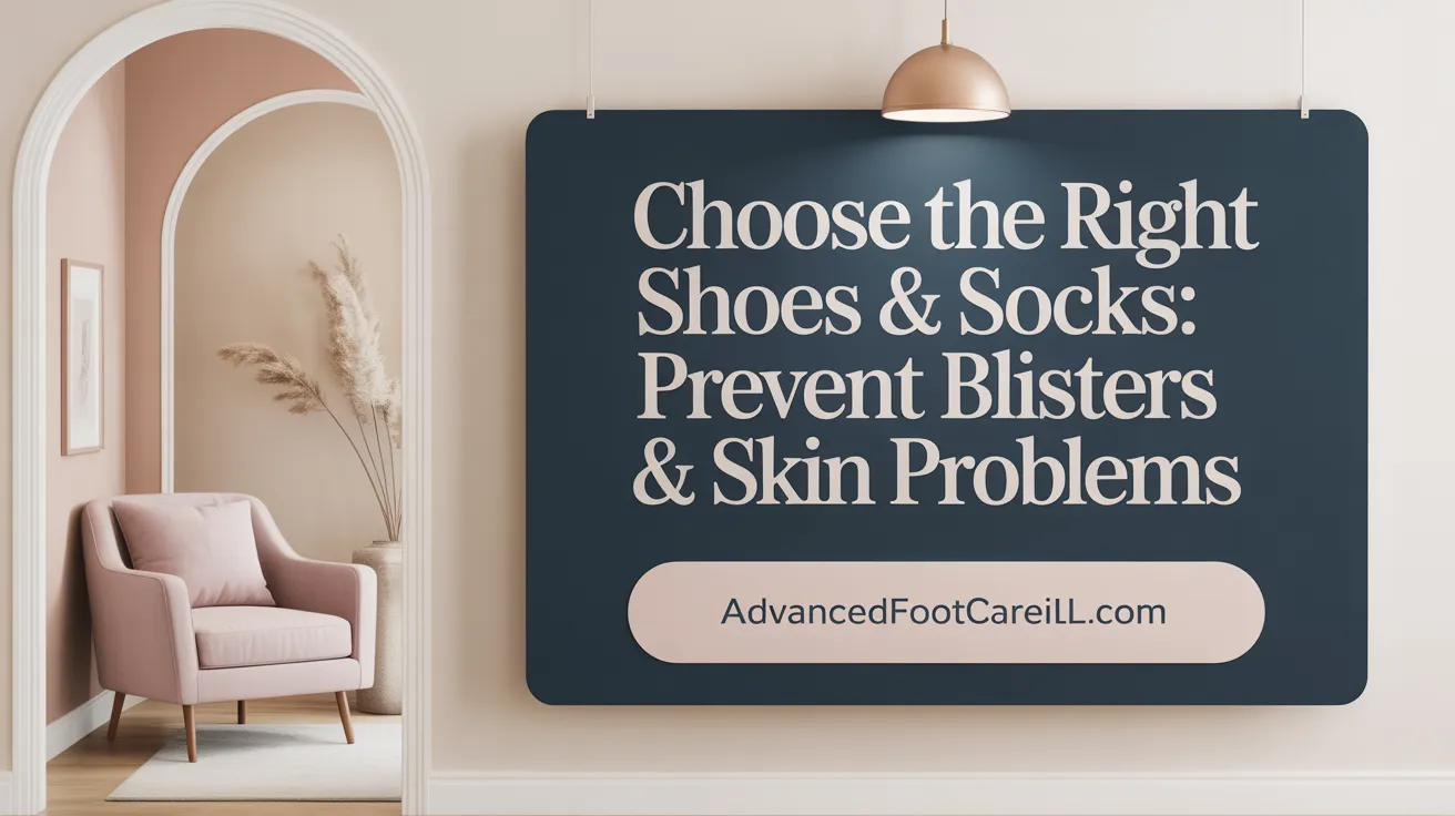 Choose the Right Shoes & Socks: Prevent Blisters & Skin Problems