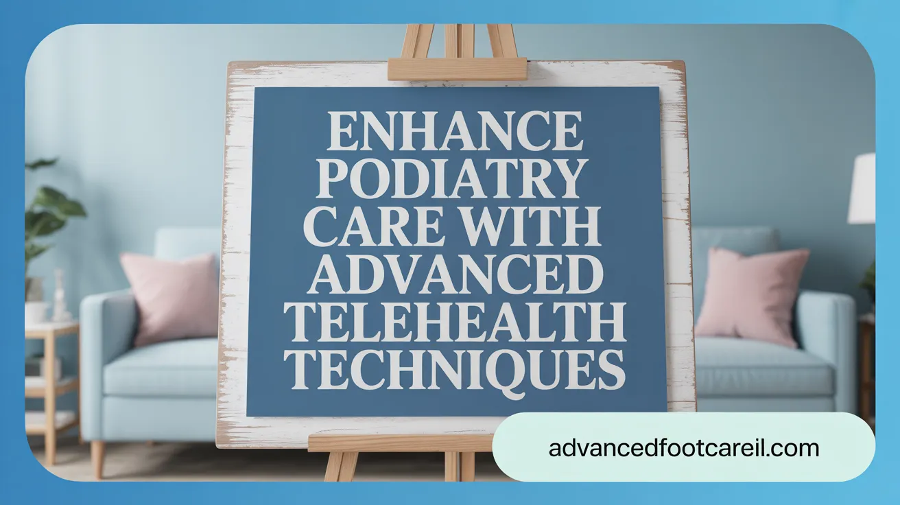 Enhance Podiatry Care with Advanced Telehealth Techniques