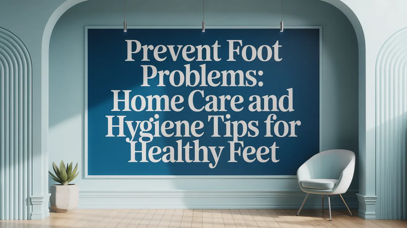 Prevent Foot Problems: Home Care and Hygiene Tips for Healthy Feet