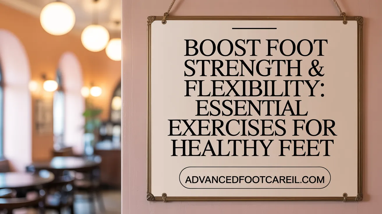 Boost Foot Strength & Flexibility: Essential Exercises for Healthy Feet