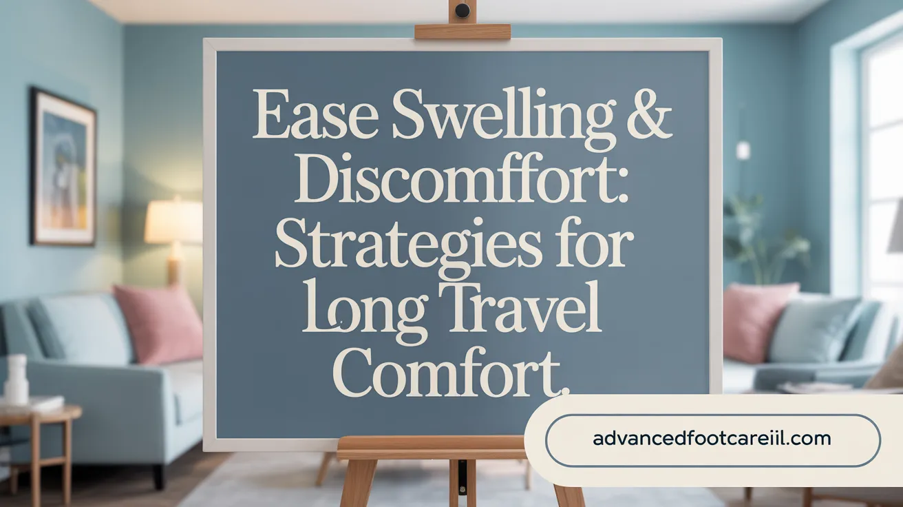 Ease Swelling & Discomfort: Strategies for Long Travel Comfort