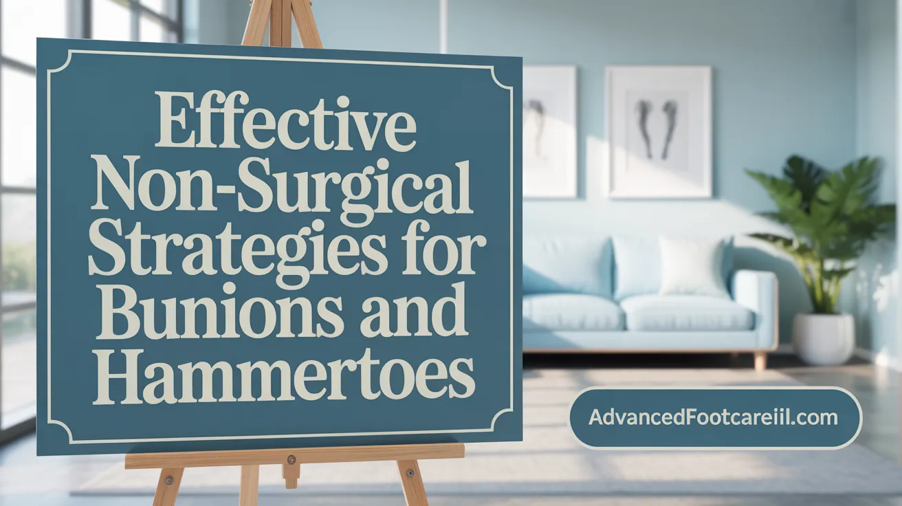 Effective Non-Surgical Strategies for Bunions and Hammertoes