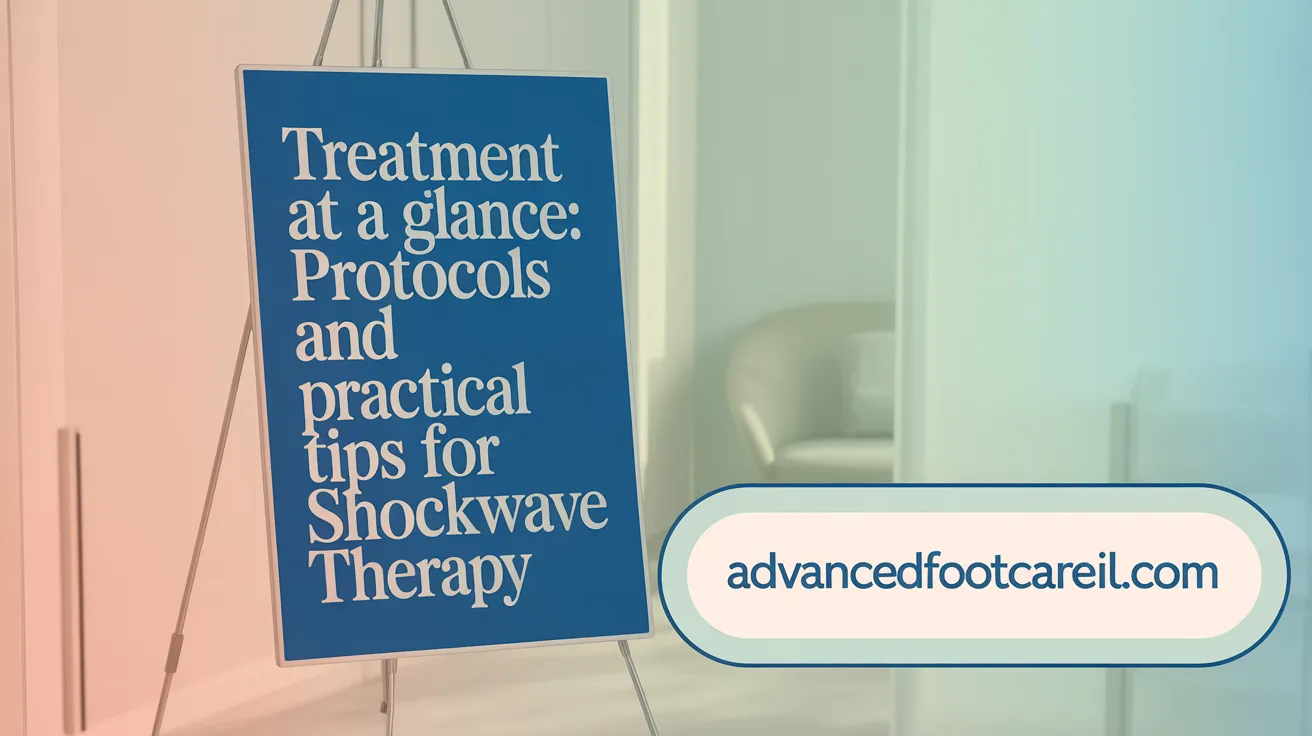 Treatment at a Glance: Protocols and Practical Tips for Shockwave Therapy
