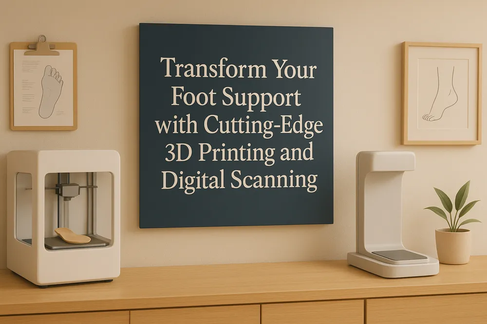 Transform Your Foot Support with Cutting-Edge 3D Printing and Digital Scanning