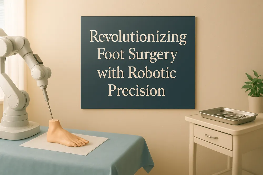 Revolutionizing Foot Surgery with Robotic Precision