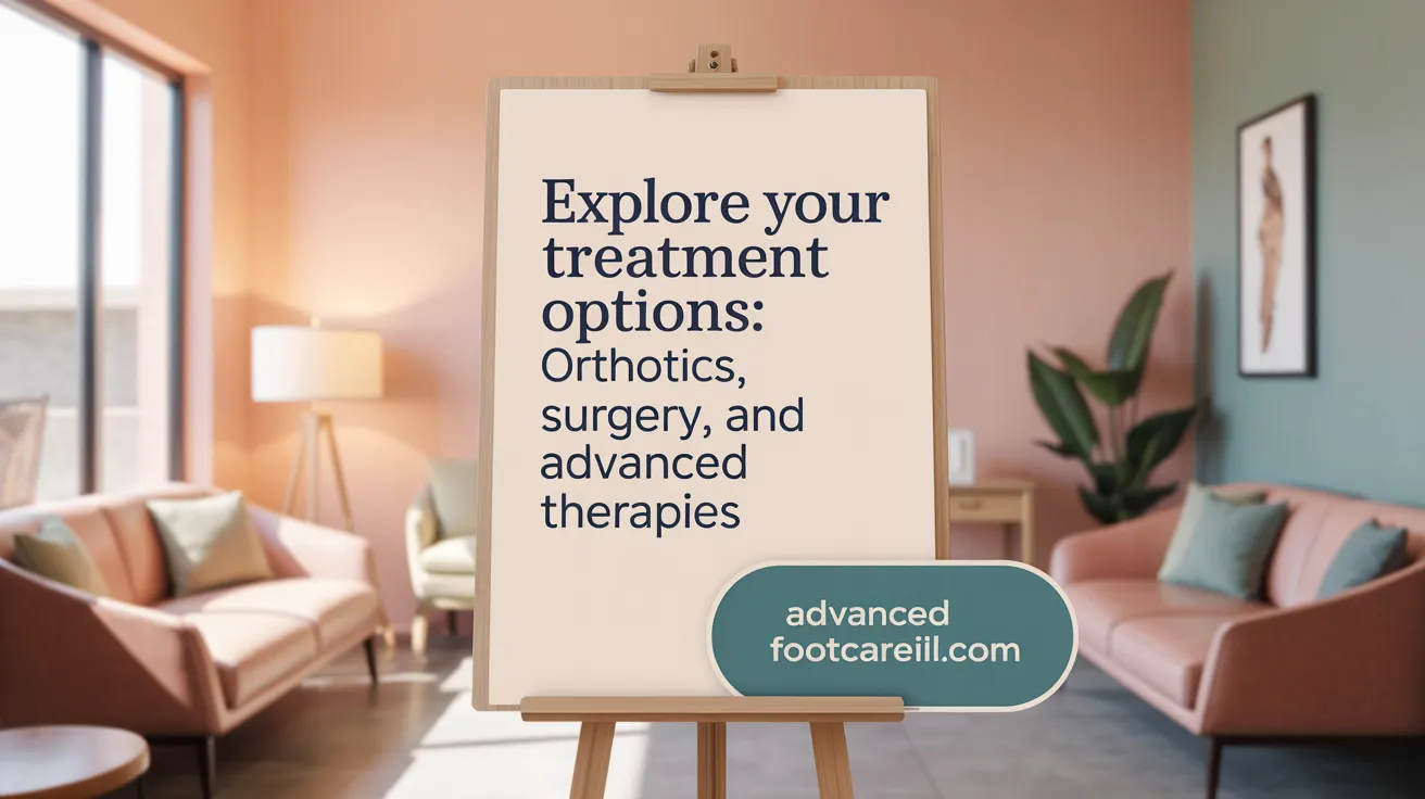 Explore Your Treatment Options: Orthotics, Surgery, and Advanced Therapies